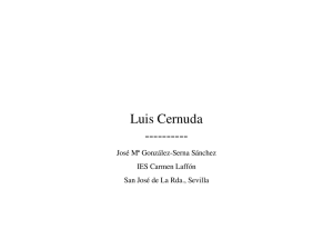 Luis Cernuda - auladeletras.net