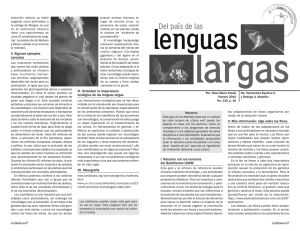 No. 135, p. 30, Del país de las lenguas largas - Cómo ves?