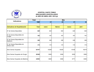 Indicadores Total Mes 31 29 31 30