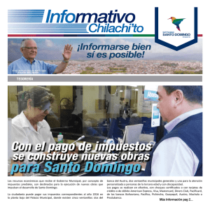 Información - GAD Santo Domingo