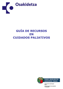 guía de recursos en cuidados paliativos