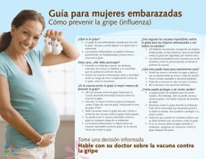 Guía para mujeres embarazadas