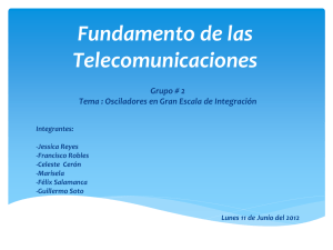 Fundamento de las telecomunicaciones