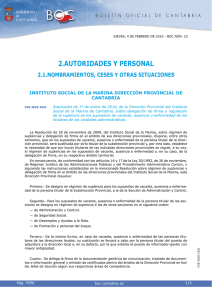 2.autoridades y personal - Boletín Oficial de Cantabria