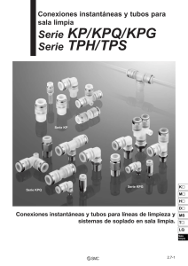 Serie KP/KPQ/KPG Serie TPH/TPS