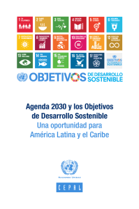 Agenda 2030 y los Objetivos de Desarrollo Sostenible