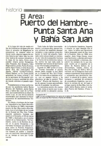 Puerto del Hambre- Punta santa Ana y Bahía san Juan