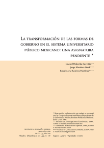 La transformación de las formas de gobierno en el sistema