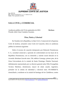 Sobre el recurso de casación interpuesto por Empresas Sanchera