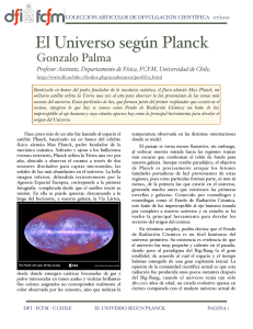 El Universo según Planck