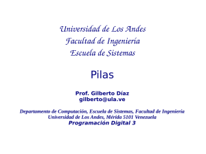 Universidad de Los Andes Facultad de Ingeniería Escuela de