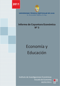 Economía y Educación