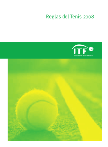 Las Reglas del Tenis 2008 (ITF) (Español)