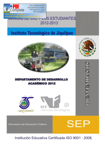 Carreras que ofrece el ITJ - Instituto Tecnológico de Jiquilpan
