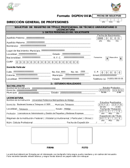 CARTA COMPROMISO DE ENTREGA DE DOCUMENTOS