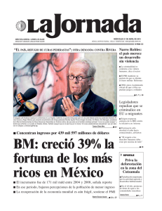 BM: creció 39% la fortuna de los más ricos en México