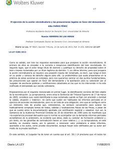 Diario La Ley, núm. 8567, Sección Tribuna (23 de junio de 2015)