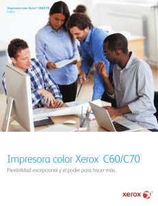 Impresora Color Xerox C60/C70