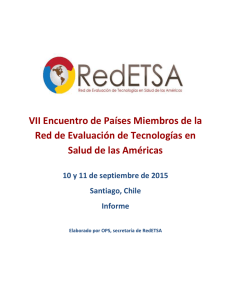 VII Encuentro de Países Miembros de la Red de Evaluación de