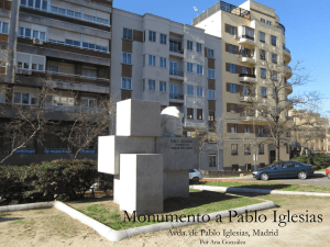 Monumento a Pablo Iglesias