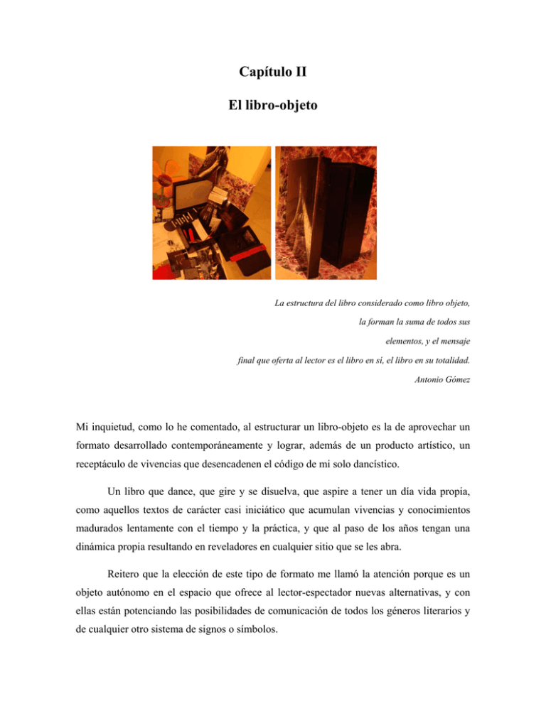 Capítulo II El libro