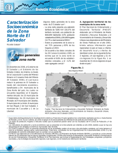 Caracterización Socioeconómica de la Zona Norte de El Salvador