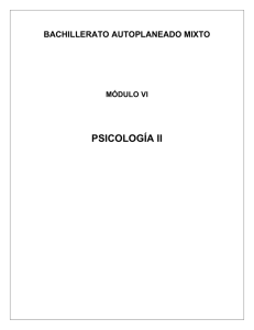 PSICOLOGÍA II
