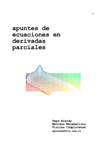 apuntes de ecuaciones en derivadas parciales