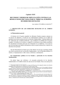 Recursos y Medios de Impugnación. Dr. Luis Andrés Cucarella