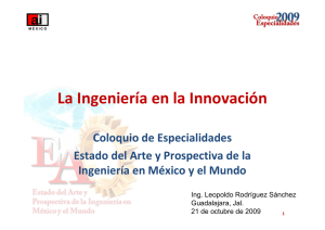 La Ingenieria en la Innovacion