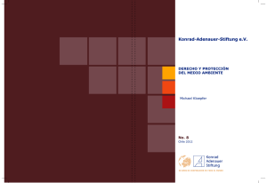 Derecho y protecci&oacute;n del medio ambiente - Konrad-Adenauer