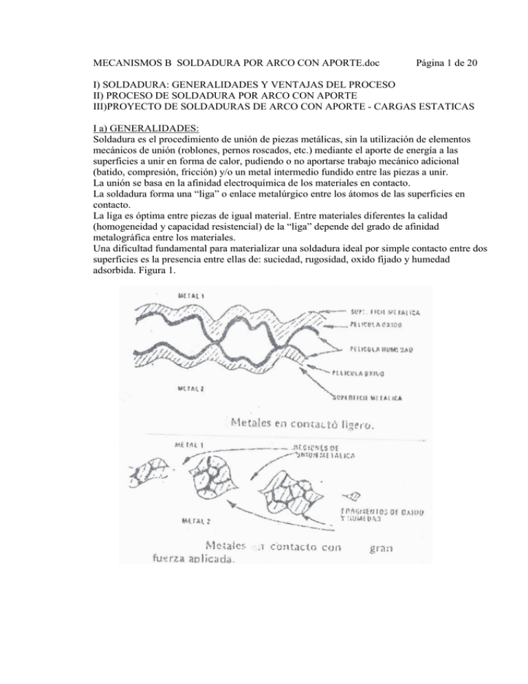 MECANISMOS B APUNTE SOLDADURA POR ARCO CON APORTE