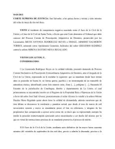 54-D-2012 CORTE SUPREMA DE JUSTICIA: San Salvador, a las