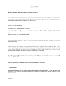 Sentencia T-506/96 MEDIO DE DEFENSA JUDICIAL