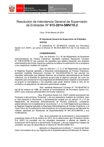 Resolución de Intendencia General de Supervisión de Entidades Nº