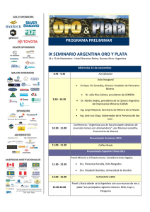 programa preliminar ix seminario argentina oro y plata