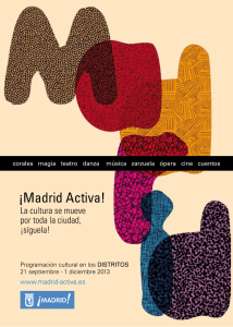 ¡Madrid Activa! - mediantescultura