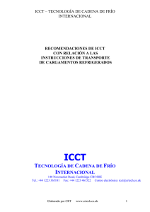 ICCT - Cambridge Refrigeration Technology