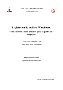 Explotación de un Data Warehouse.