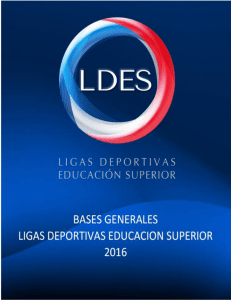 Bases Generales LDES 2016