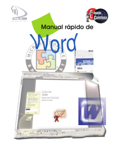 Manual Word 2007 - Centro Universitario de Ciencias Económico