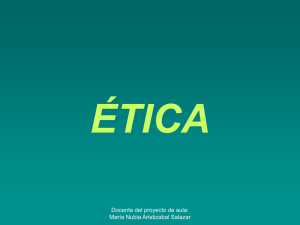 Ética del Trabajo Social Archivo