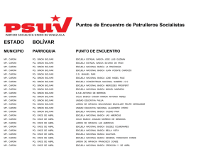 Bolívar - Partido Socialista Unido de Venezuela