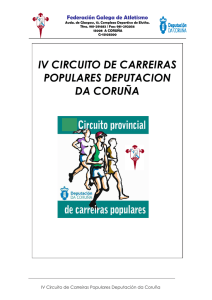 IV Circuito - Federación Galega de Atletismo