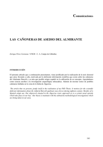 "Las cañoneras de asedio del Almirante", Enrique Pérez Carmona.
