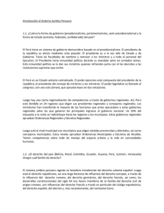 Introducción al Sistema Jurídico Peruano 1.1.