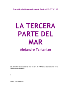 la tercera parte del mar