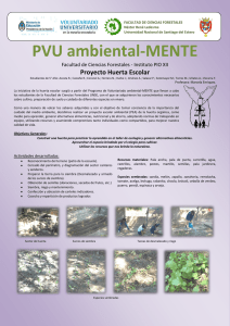 PVU ambiental-MENTE - Facultad de Ciencias Forestales UNSE