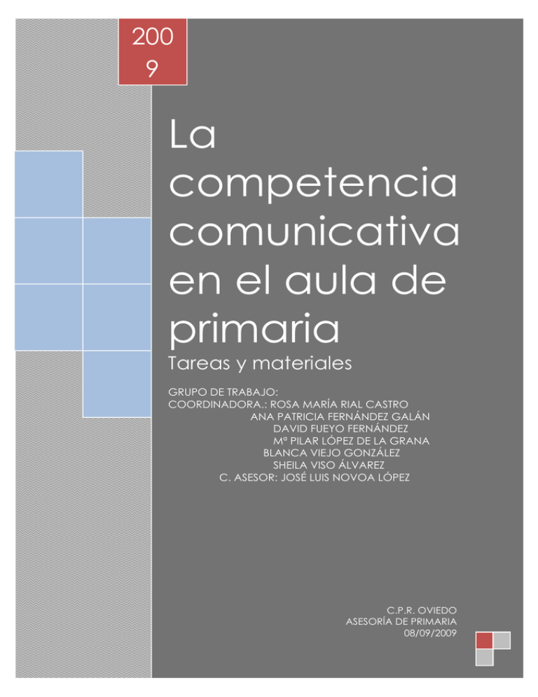 La Competencia Comunicativa En El Aula De Primaria