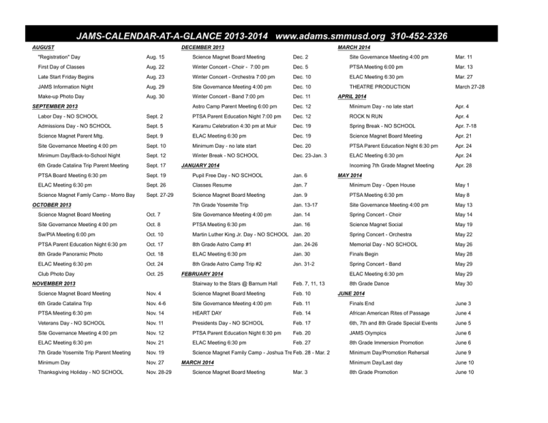 at-a-glance